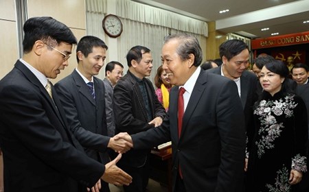 Phó Thủ tướng Trương Hòa Bình chúc mừng Ngày Thầy thuốc Việt Nam